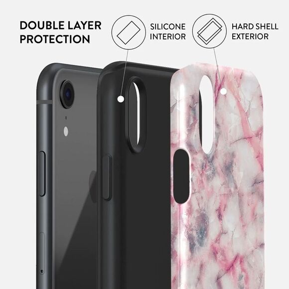 iPhone XR tough marble case - Picture 2 of 9
